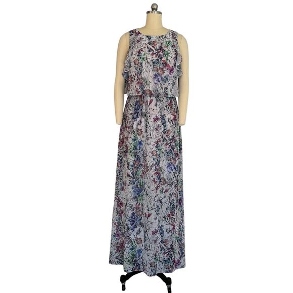 H&M Dresses & Skirts - H&M Women's Floral Sleeveless Maxi Dress Multicolor Size 10